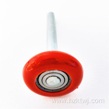 2*7 Garage door red nylon roller